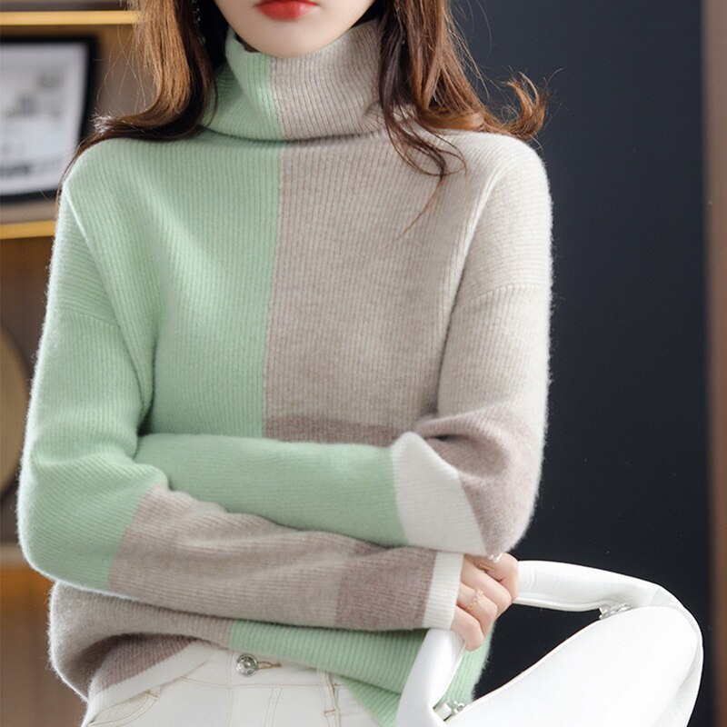 Jersey de cuello alto