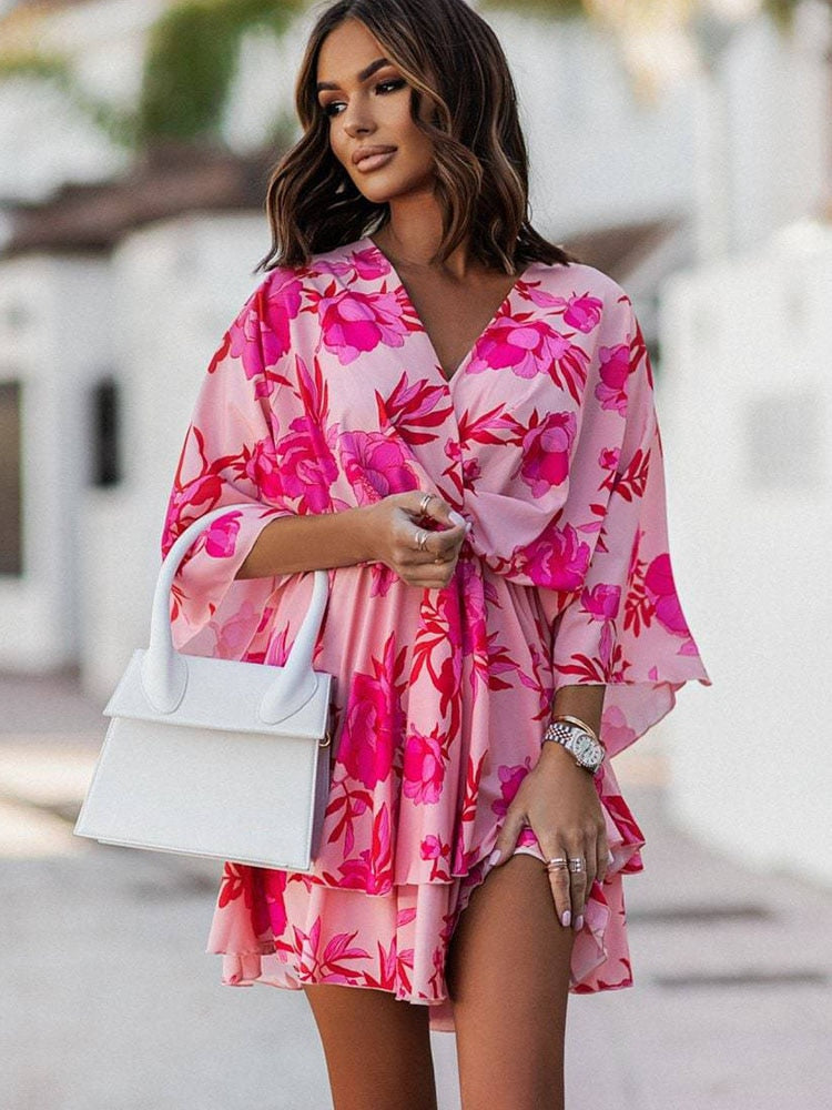 Minivestido bohemio