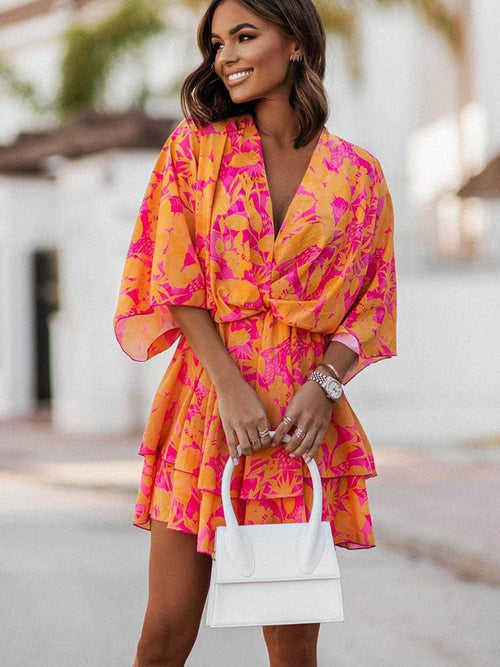 Minivestido bohemio