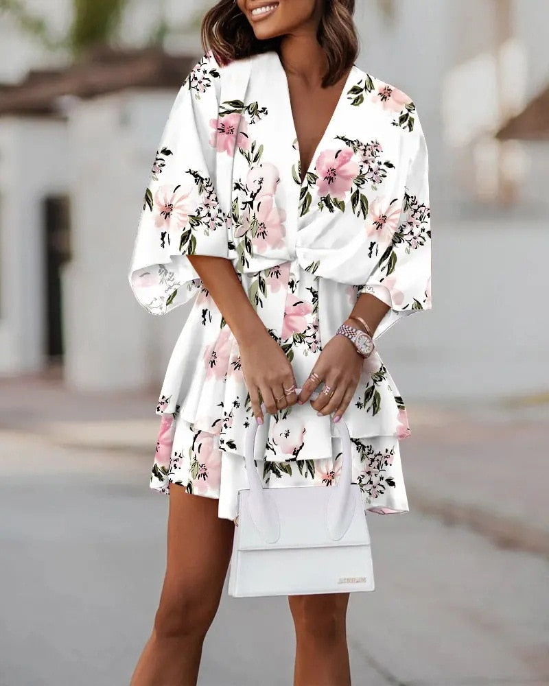 Minivestido bohemio