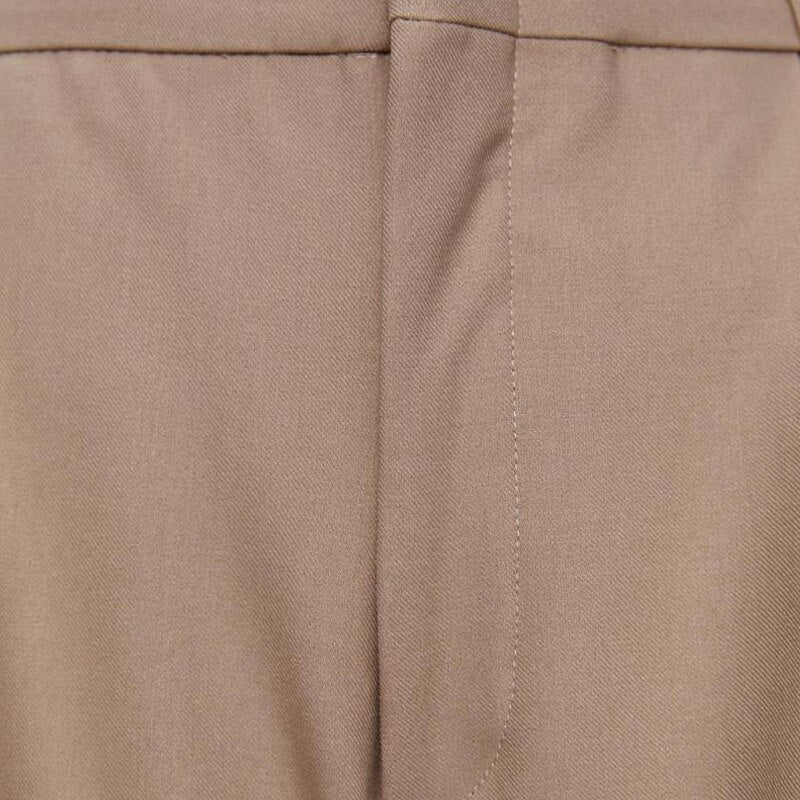 Pantalones lisos de cintura alta